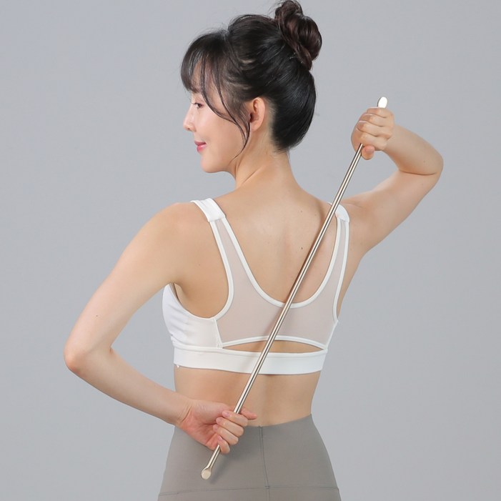 놋반 방짜유기 롱바디 전신 마사지기 괄사 마사지기, 1개