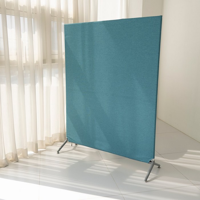 패브릭파티션 가벽 공간분리 카페용 가정용 폭100cm*높이130cm 파티션 업소용 사무실 아이방 모직파티션
