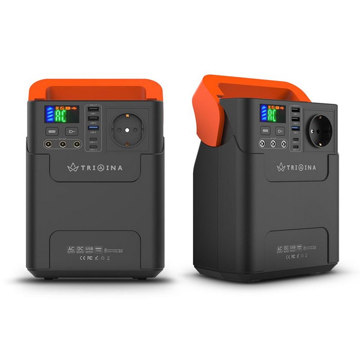 파워뱅크 트리아이나 캠핑용파워뱅크 220V 캠핑용배터리 차박파워뱅크 차박배터리 대용량 파워뱅크 S328 220V보조배터리, 혼합색상, TNS328