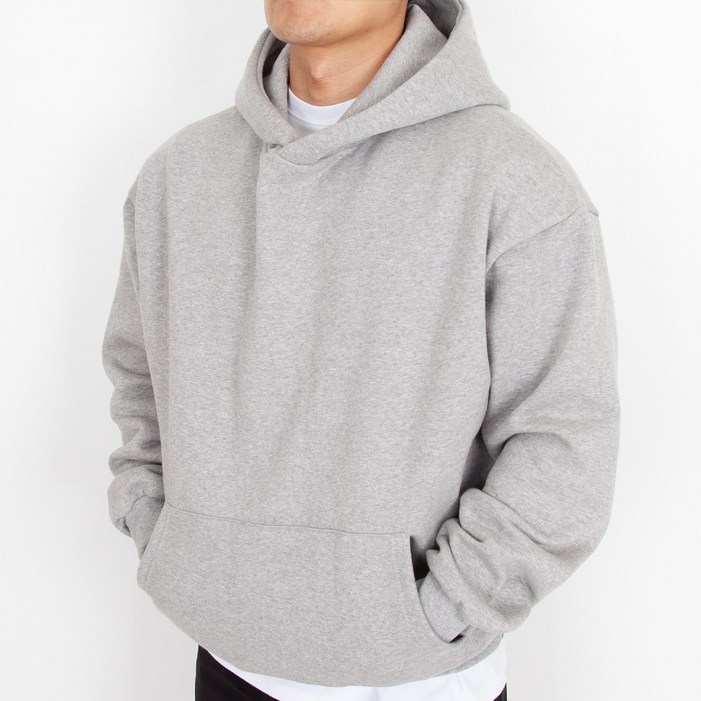 PACIENCIA 무지 오버핏 후드 기모 PACIENCIA 무지 오버핏 후드 기모