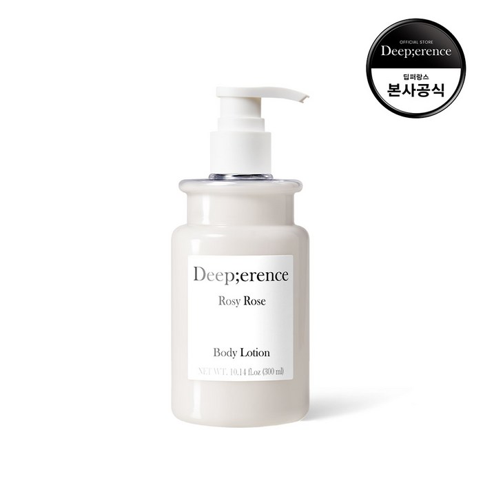 딥퍼랑스 플로럴 로즈 바디케어 퍼퓸 바디로션 로지 로즈, 1개, 300ml