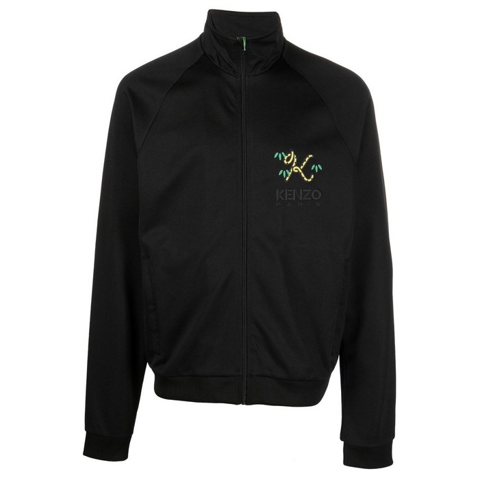 Kenzo 로고 집업 스웨트셔츠