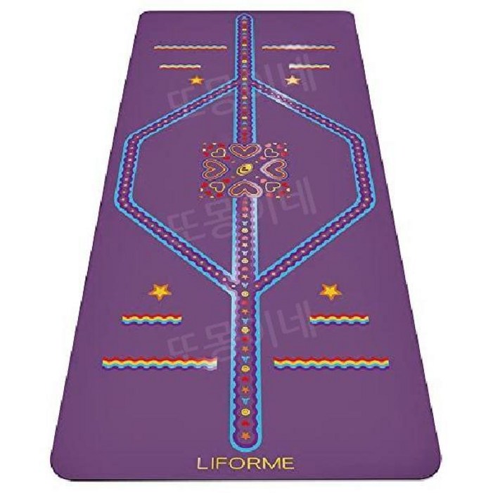 영국 정품 라이폼 천연고무 요가 매트 필라테스 Liforme 홈트매트