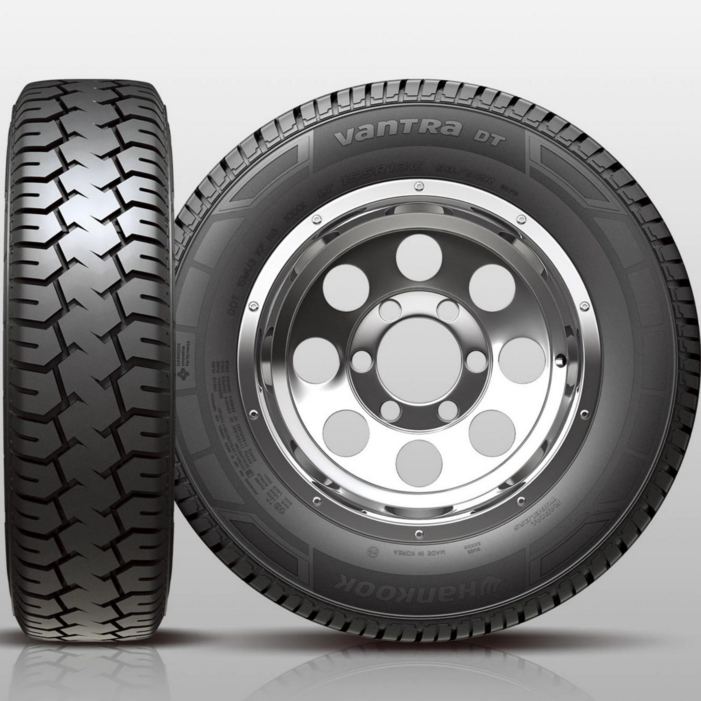 한국타이어 145 13 10PR 포터2봉고3 1톤 화물차 뒤타이어  DU05 1451310PR