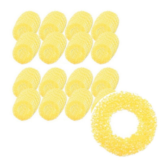 뽀마 도너츠형 세면대 머리카락 필터, 단일 색상