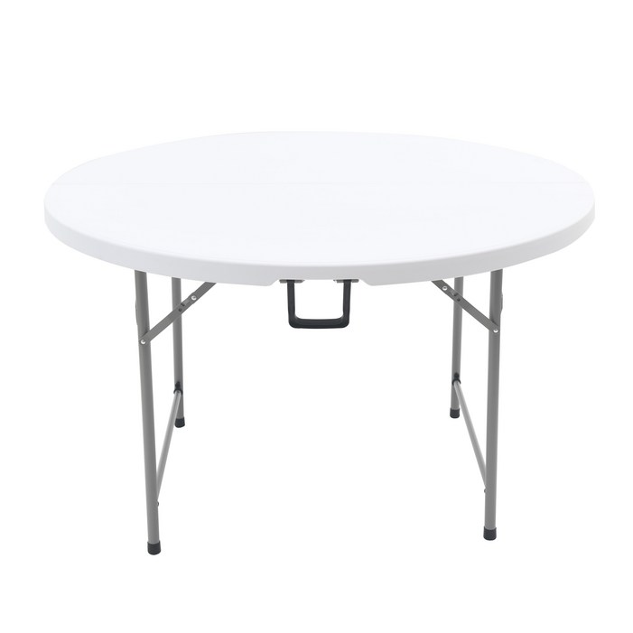 오에이데스크 브로몰딩 원형 접이식 1220 테이블