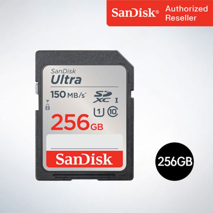 샌디스크 SD메모리카드 SDXC ULTRA 울트라 DUNC 256GB - 투데이밈