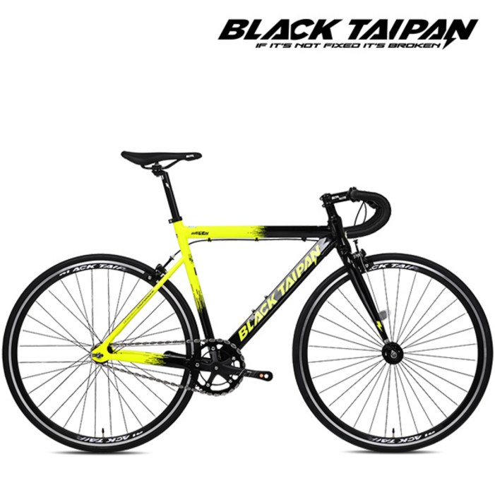 2025 블랙타이판 경량 알루미늄 픽시자전거 브레이즌 700C 반조립, 1개