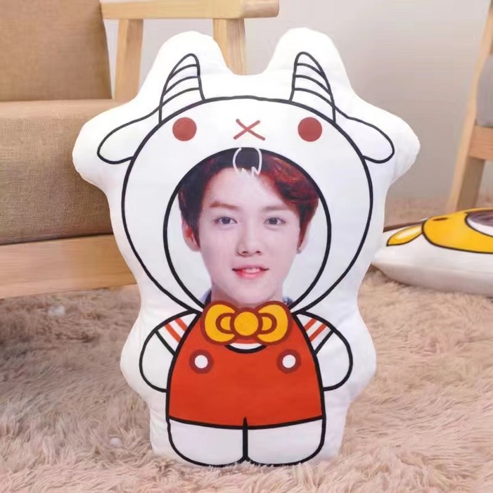 핸드팩토리 주문제작 나만의 사진 포토 쿠션 기념일 커플 친구 연예인 생일선물쿠션솜 포함