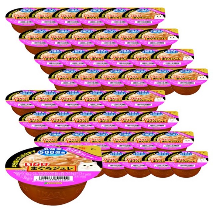 리뉴얼 nanaharu 이나바 마구로쥬레 유산균 65g, 혼합맛유산균 닭가슴살게맛살, 65g, 48개