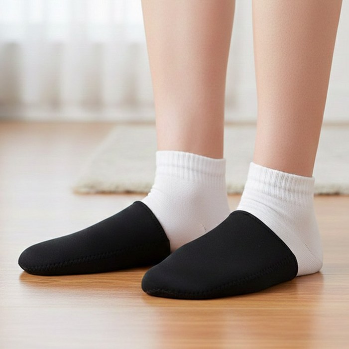 OK 방한 발가락 토시 방풍 기모 토워머 덧신 양발 2P