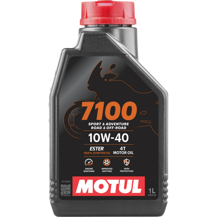 모튤 7100 4T 10W40 1L, 오토바이용 100합성엔진오일