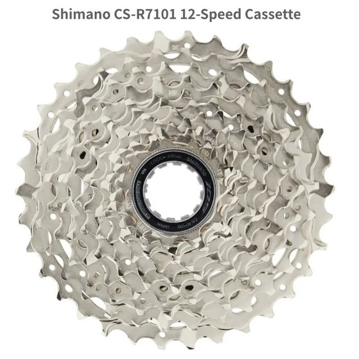Shimano CSR710112 속도 카세트 CSHG71012 속도 카세트 1134T 1136T 도로 R7100 카세트 105