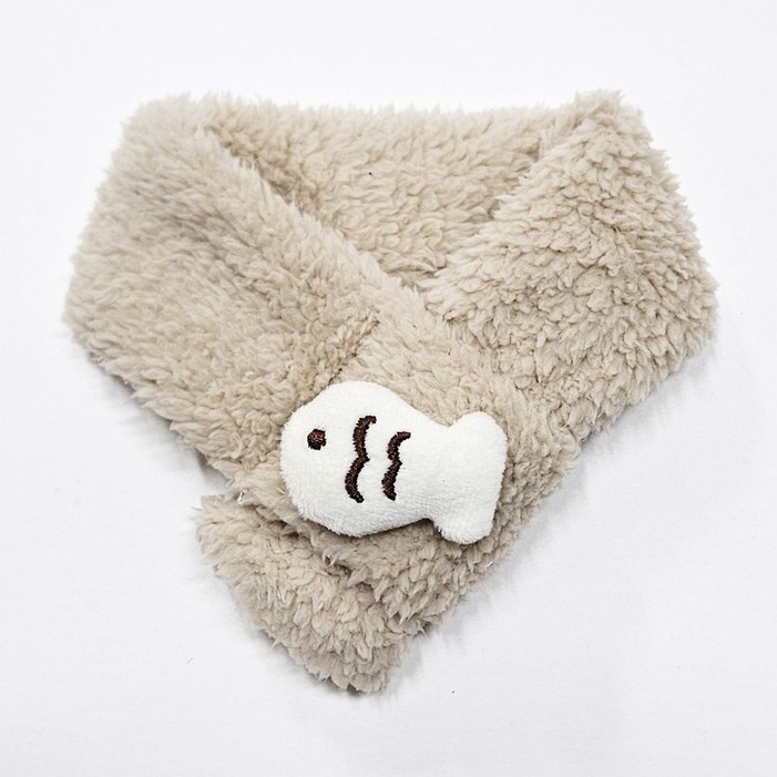 하니펫 반려동물 귀요미스카프 붕어빵 뽀글이 목도리