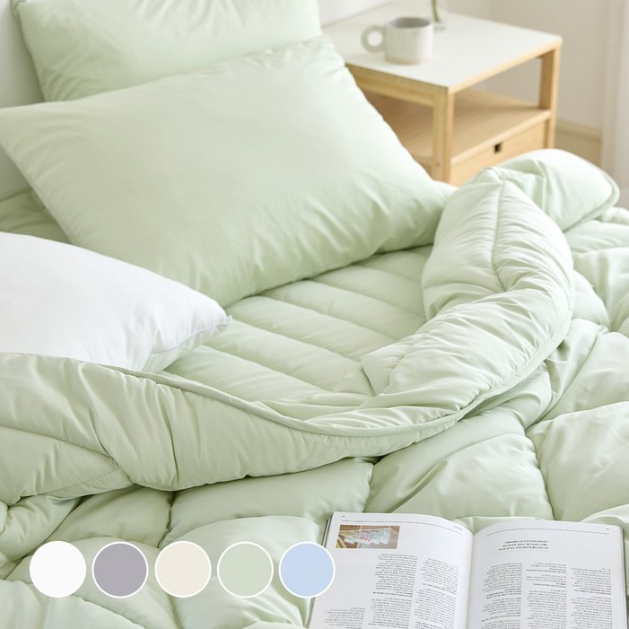 디오프 사계절 향균 알러지케어 먼지없는 차렵이불 세트