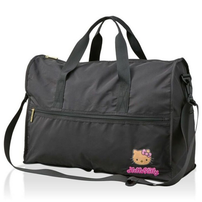 일본 직수입 헬로키티 태닝키티 폴딩 보스턴백 여행가방