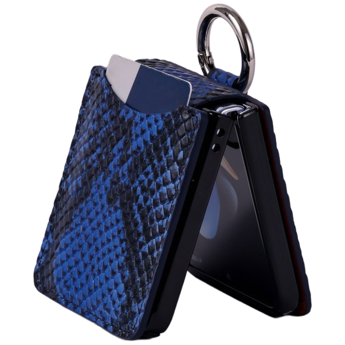 본아띠 폴라리스 소가죽 카드 갤럭시 Z플립 지갑 핸드폰케이스