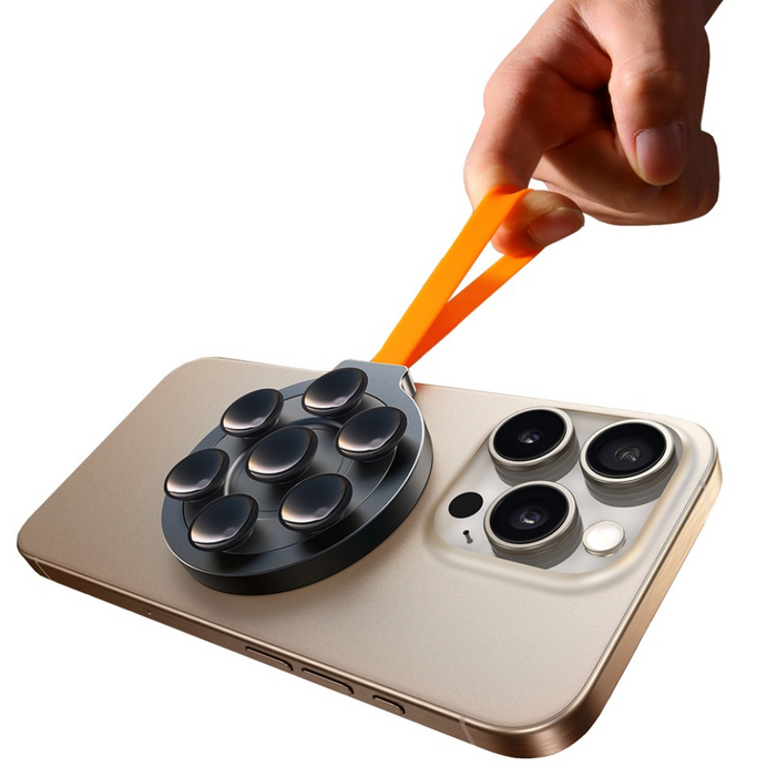 에어그립 조이룸 맥세이프 흡착 핸드폰 거치대 실리콘 밴드 석션 뽁뽁이 거울 유리 자석 마그네틱 메탈링 포함