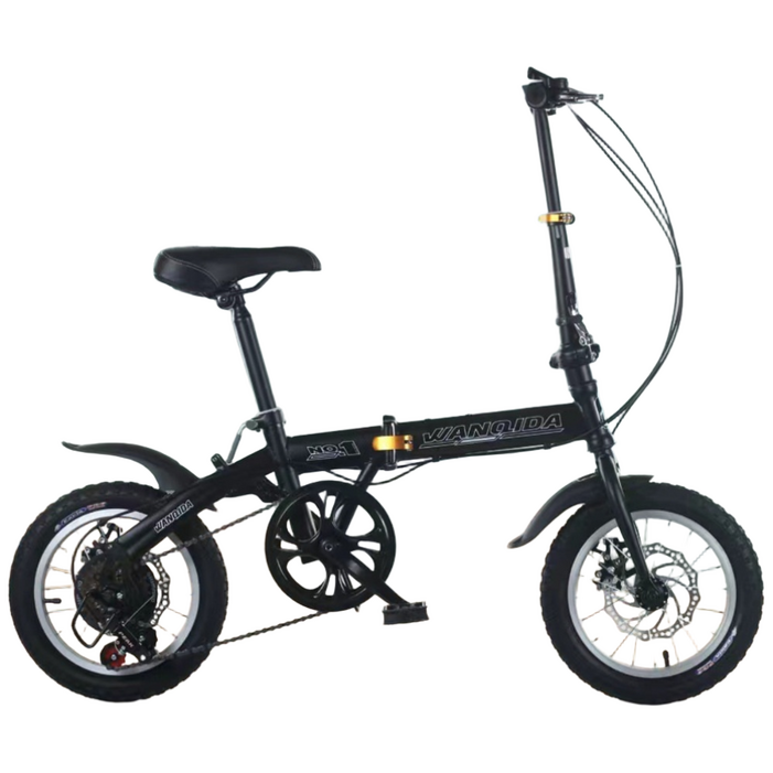 접이식 자전거 미니벨로 가벼운 학생 출퇴근 변속 폴딩 14인치