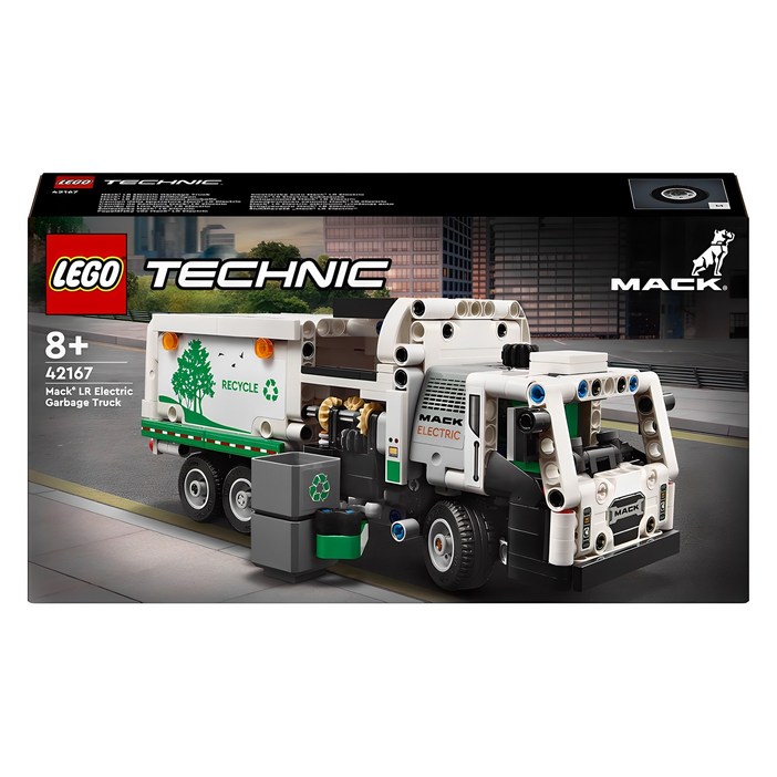 레고 테크닉 Mack® LR Electric 청소 트럭 42167, 혼합색상, 1개 레고 테크닉 Mack® LR Electric 청소 트럭 42167, 혼합색상, 1개