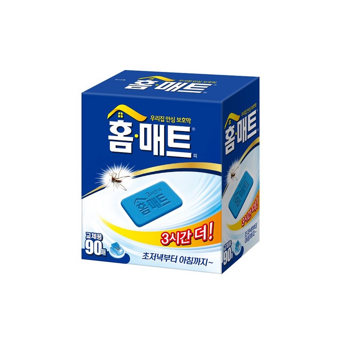 홈매트 매트형 모기퇴치제 리필 90매