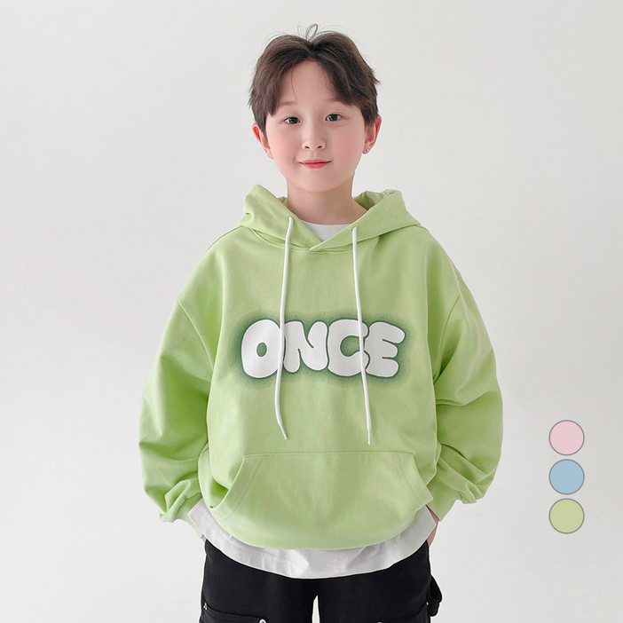 베리클로젯 버블 원스 긴팔 후드 맨투맨