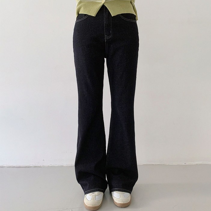 플랜데이 주식회사 여성용 숏 미디움 롱 기장 니키 히든밴딩 스판 베이직 부츠컷 팬츠