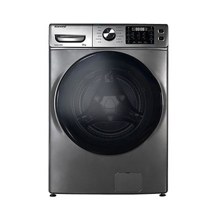 캐리어 클라윈드 드럼세탁기 KWMF-W230LROS 23kg 방문설치, KWMF-W230LROS, 실버