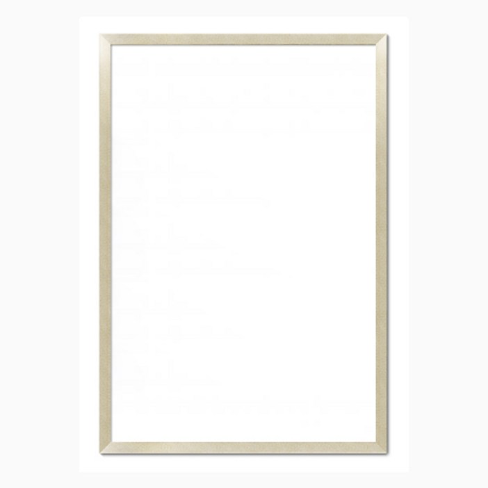 우드 인테리어 액자, 메탈실버, 1개