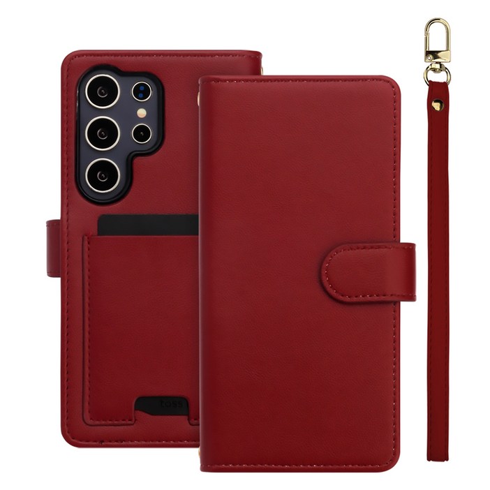 아이수트 스트랩 다이어리 백포켓 휴대폰 케이스