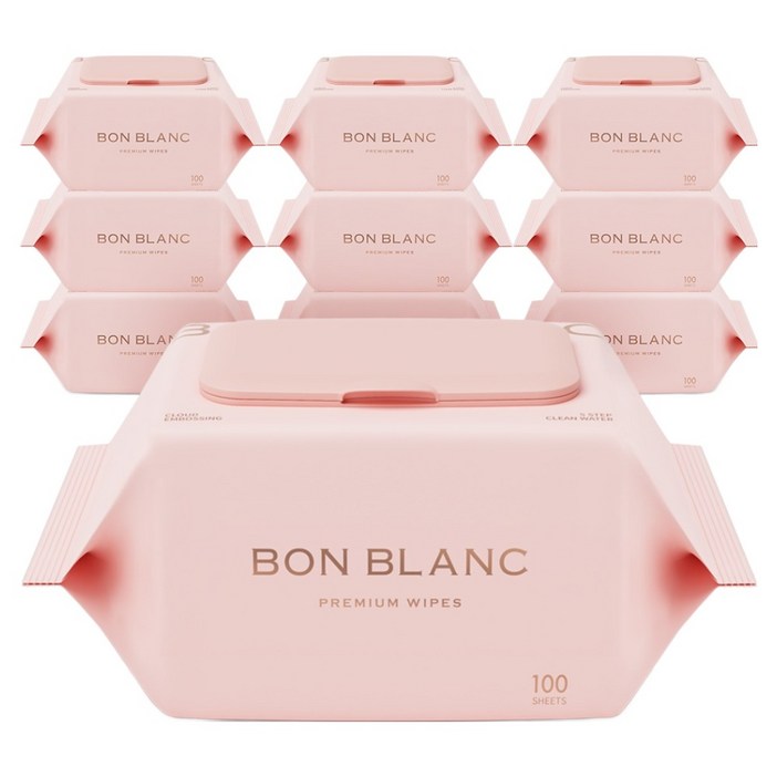 본블랑 순한 물티슈 캡형