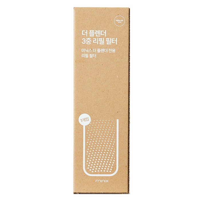 미닉스 더 플렌더 3중 하드 리필 필터