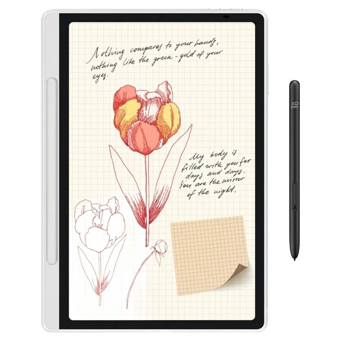 엑스피펜 Magic Note Pad 액정 태블릿PC, 실버 화이트, 128GB, WiFi