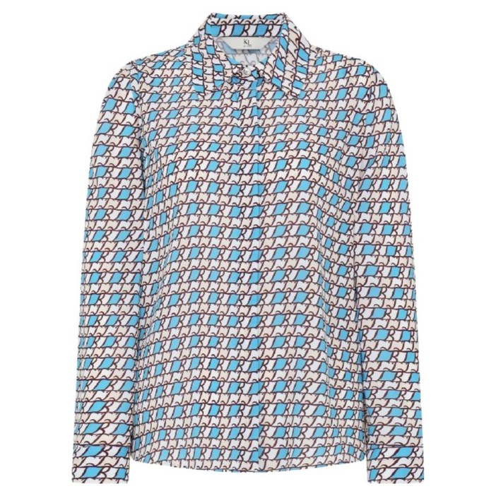 KL 디아니 패턴 블라우스