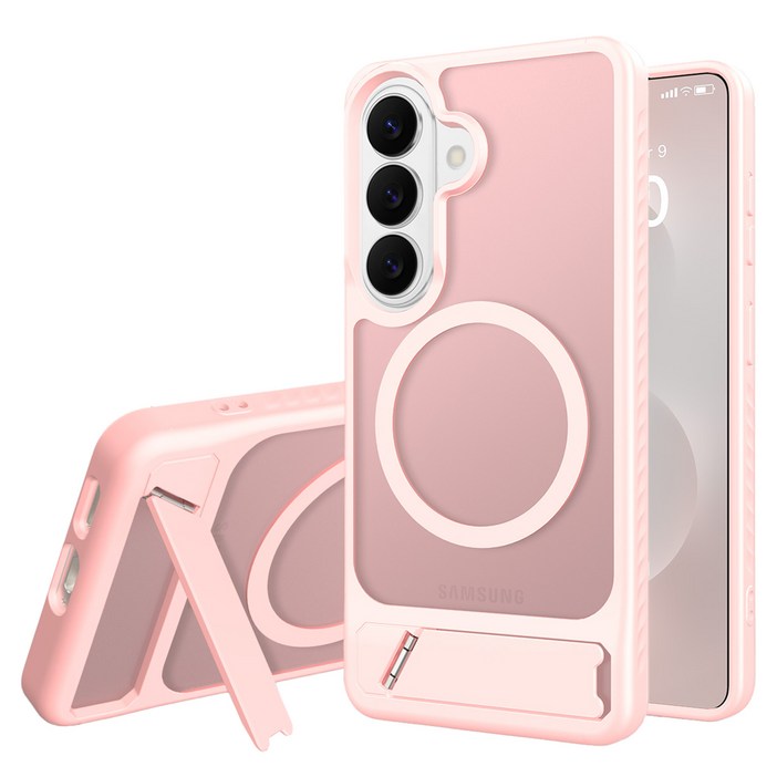 모나프리 맥세이프 호환 컬러풀 스탠드 휴대폰 케이스