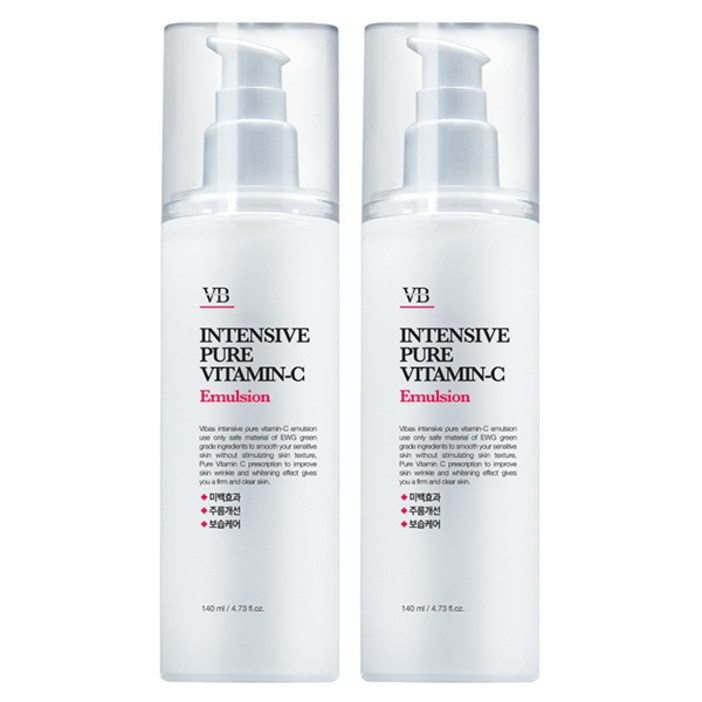 비바스 인텐시브 퓨어비타민C 에멀전, 140ml, 2개
