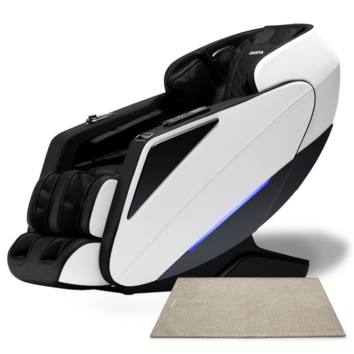 제스파 티에로즈 AI 음성인식 조그다이얼 자동 안마의자  전용 러그 세트 방문설치