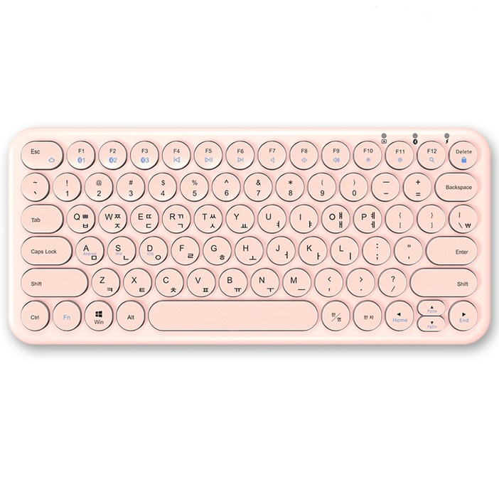 아이노트 충전식 멀티 블루투스 무선 텐키리스 키보드