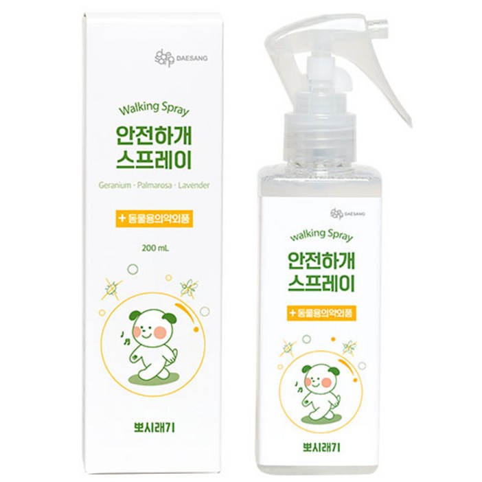 뽀시래기 안전하개 스프레이, 200ml, 1개