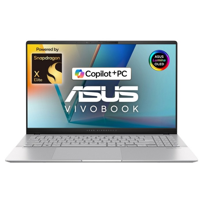 에이수스 2024 Copilot PC 뉴 비보북S 15 OLED 스냅드래곤, 쿨실버, 1TB, 32GB, WIN11 Home, S5507QAMA068W