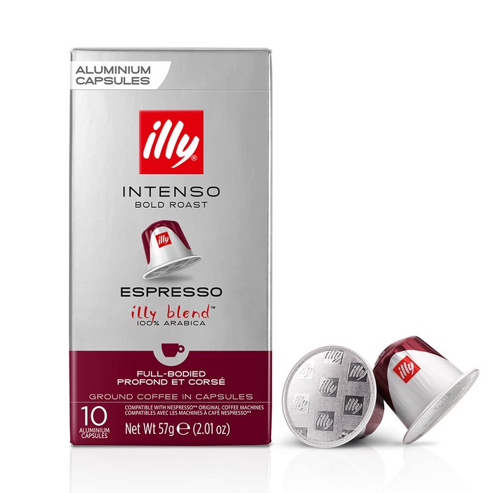 일리 네스프레소 호환 볼드 로스트 에스프레소 그라운드 캡슐커피