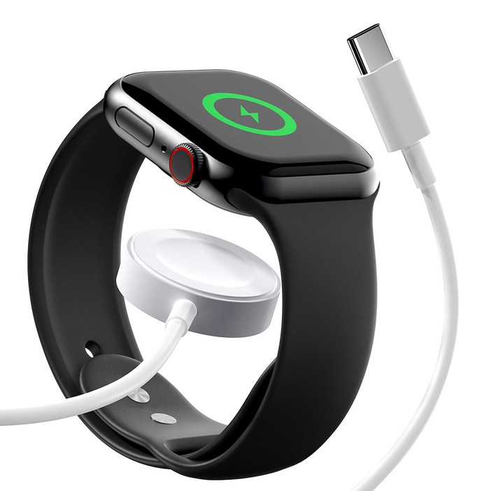 구스페리 애플워치 호환 무선 충전기 C타입 충전케이블 충전독