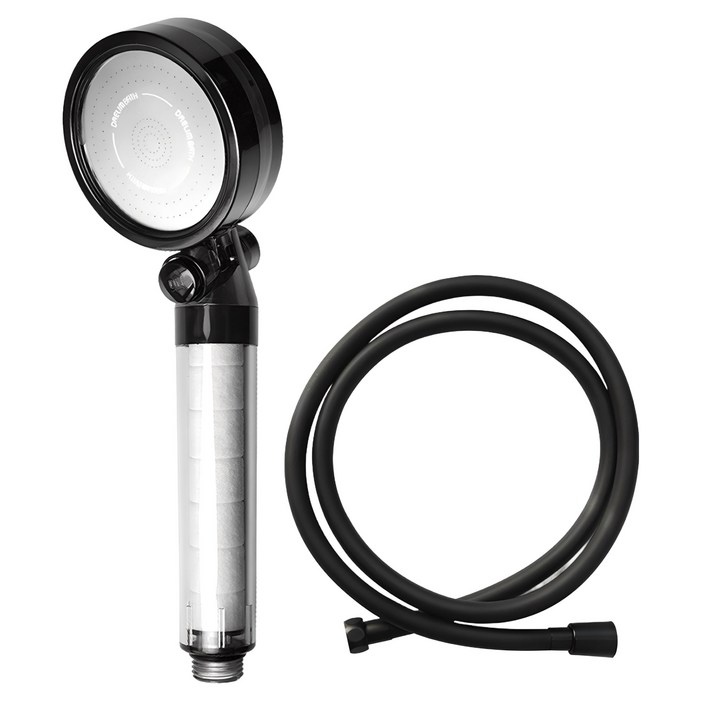 대림바스 디클린 온오프 샤워기  튜브형 샤워줄, 1개, 블랙