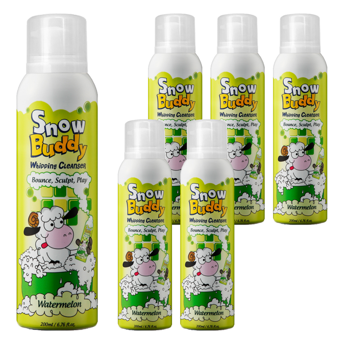 스노우버디 휘핑 클렌저 수박향, 200ml, 6개