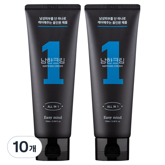 이지마인드 주름개선 미백기능성 남성 올인원 크림, 100ml, 10개