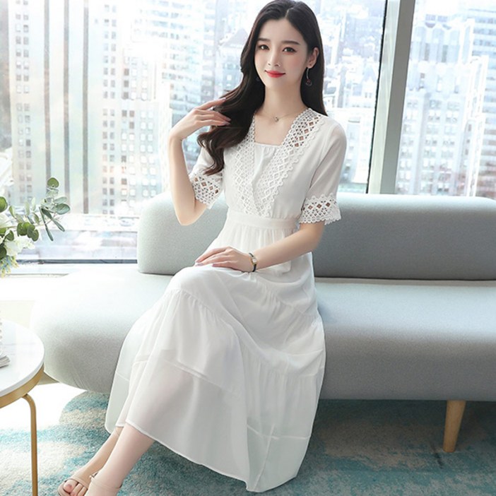 루나걸 댄블 펀칭 레이스 원피스 루나걸 댄블 펀칭 레이스 원피스