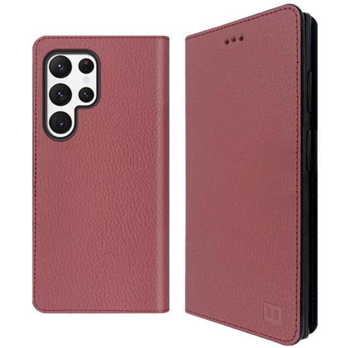 까미또 피코 오플 천연 소가죽 플립 휴대폰 케이스