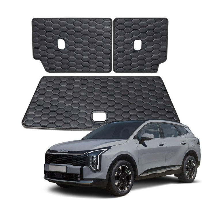 스포티지NQ5PE 본투로드 하이브 차량용 바닥 등받이 트렁크매트