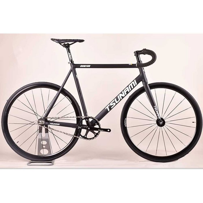 픽시자전거 완차 자전거 완성차 픽시 맷블랙 100, 1개, 9. 한정판 고급 차량