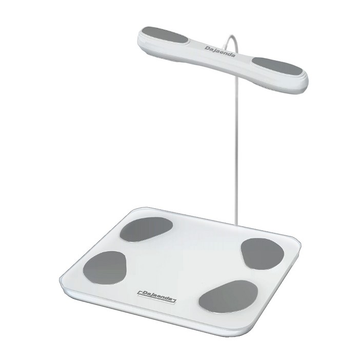 다잰다 스마트 인바디 체중계, 8점식 체중계, TY-9001, 흰색, TY-BF-9001, 흰색